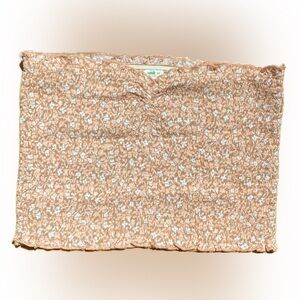 Aerie Floral Smocked Tube Top Size S